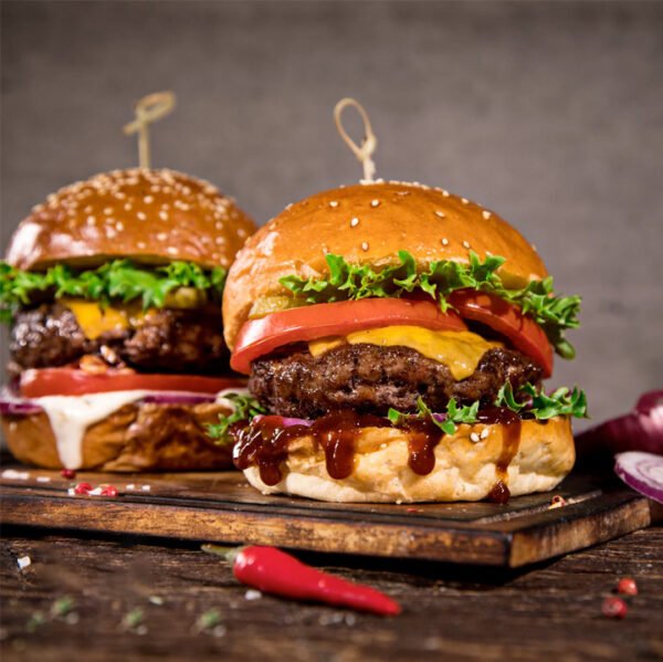 Double classic burger