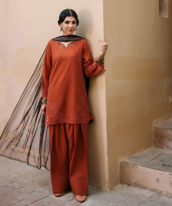 3 Piece - Embroidered Lawn Suit 2