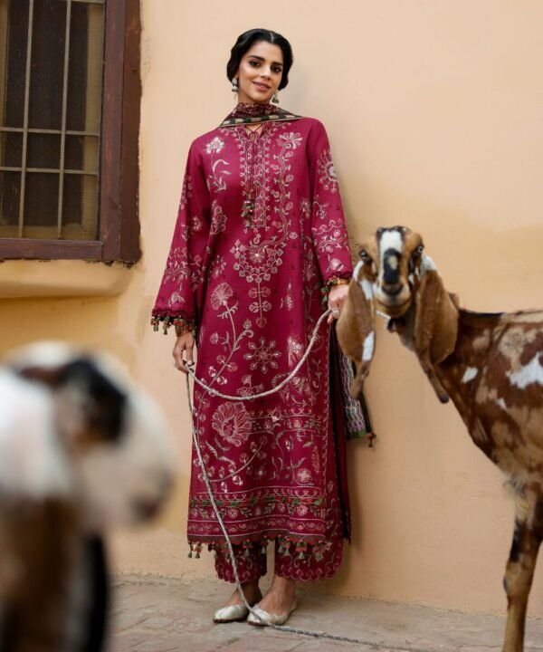 3 Piece - Embroidered Lawn Suit